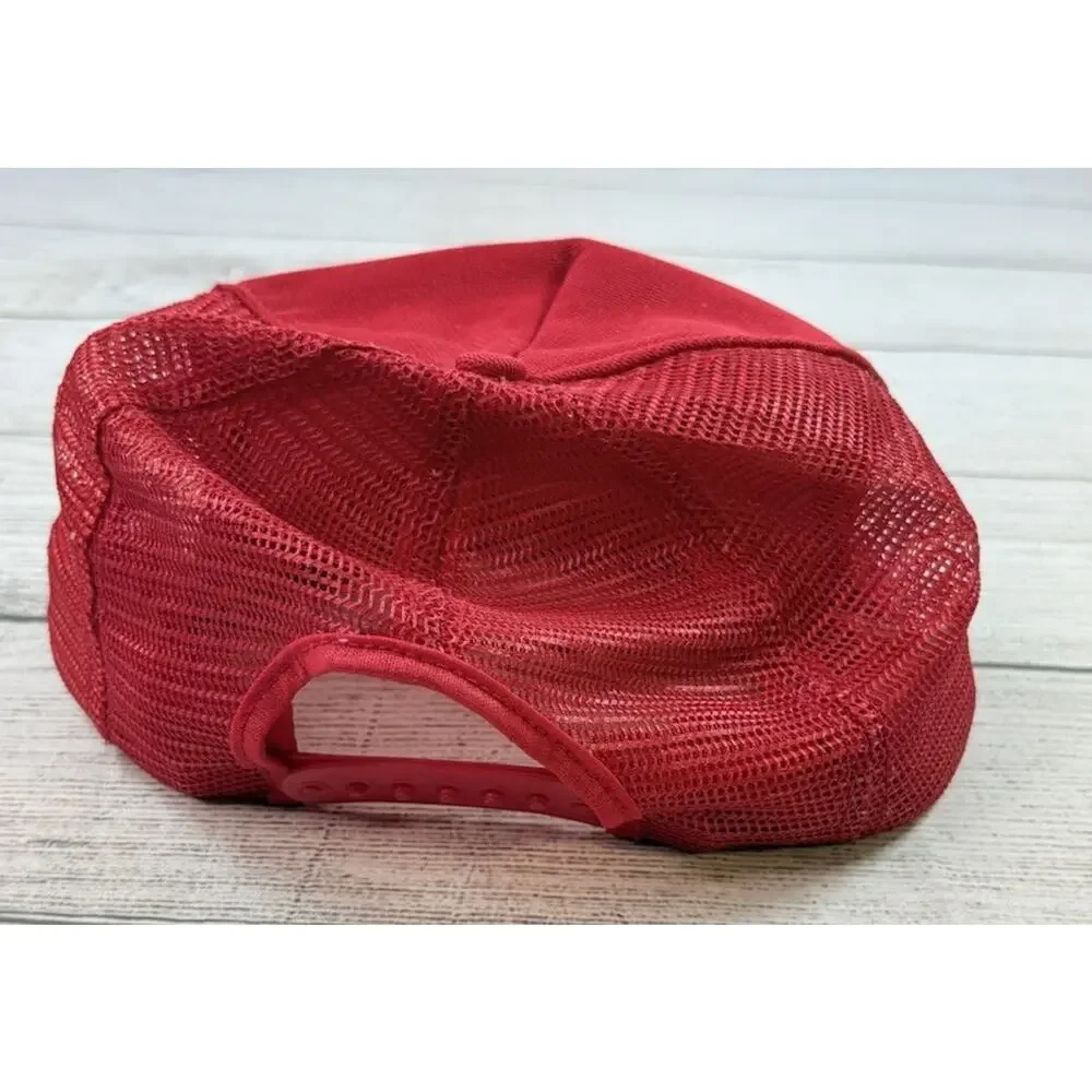Vintage Amalie Motor Oil Hat Snapback Hat Mesh Trucker Gas Oil Auto 90’s Flaw